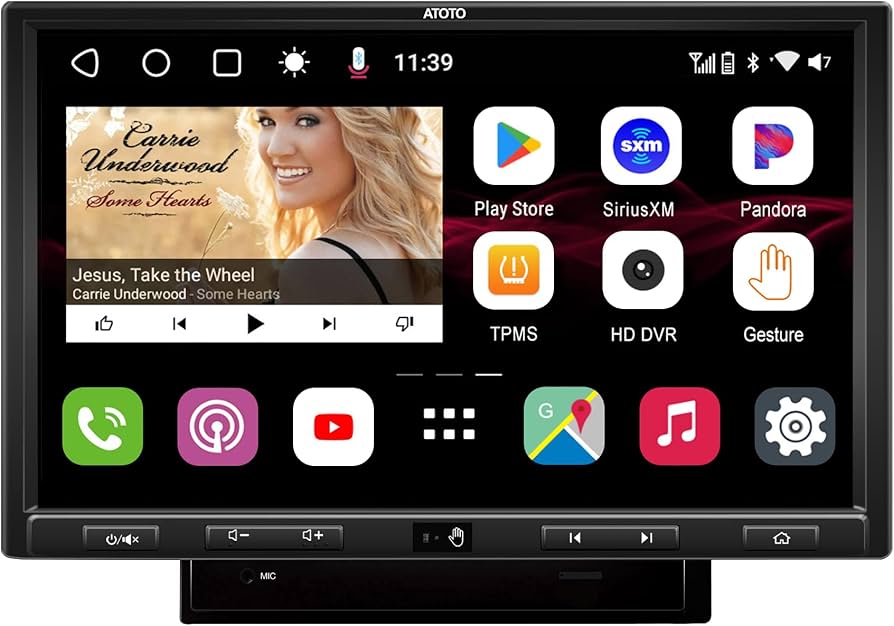 Amazon.com: [10.1 吋QLED 顯示器] ATOTO S8 Ultra Plus 內建行車紀錄
